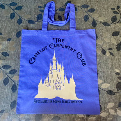 Camelot Carpentry Club - Cotton Canvas Tote Bag