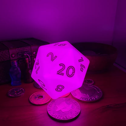 The Bigger One That Lights up - 86mm LED D20