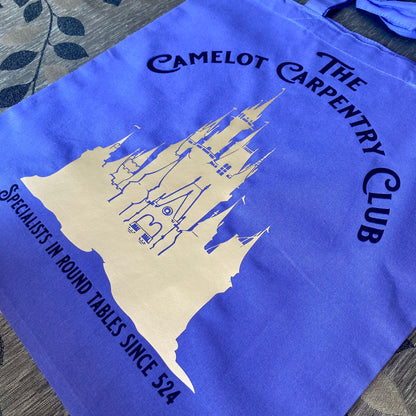 Camelot Carpentry Club - Cotton Canvas Tote Bag