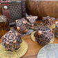 Copper Art Deco Metal Dice
