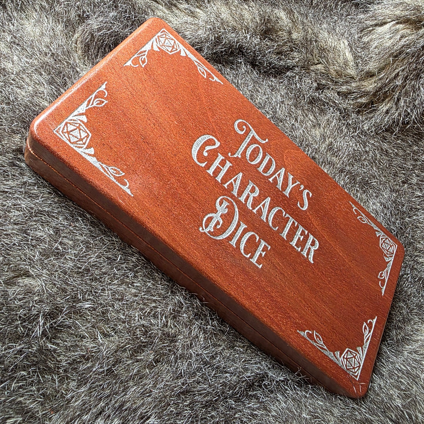 "Todays Character Dice" Sliding Dice Box
