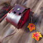Leather Bark and Autumn Maple Leaf Bag (Red Body)
