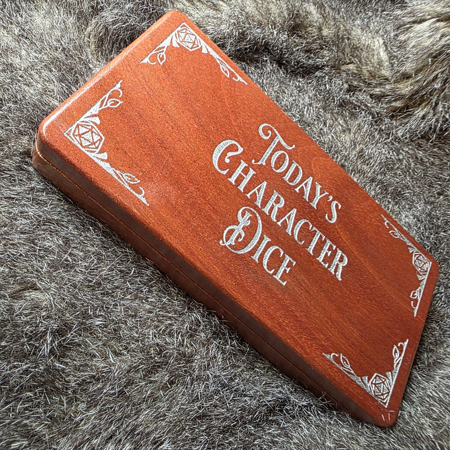 "Todays Character Dice" Sliding Dice Box