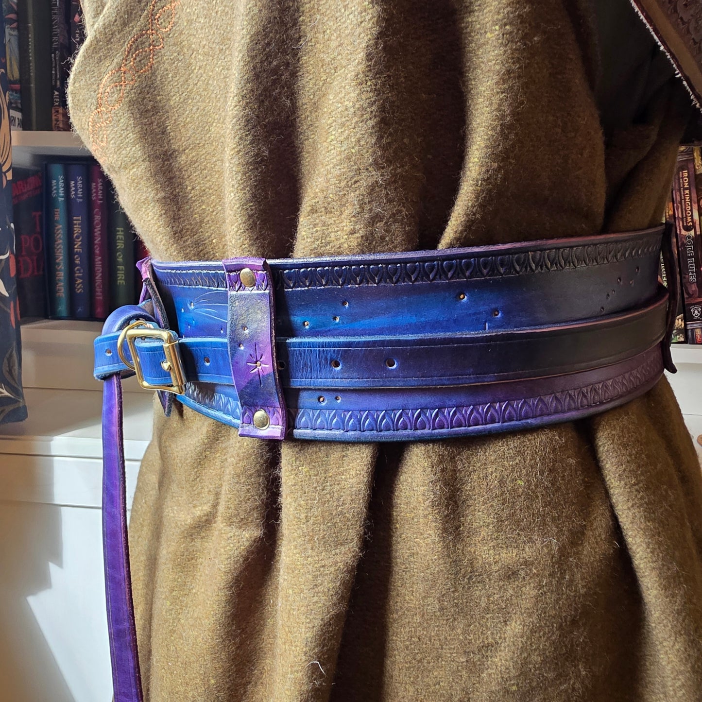 Galaxy Leather Demi-Hero Belt (to fit 38-44 inches)