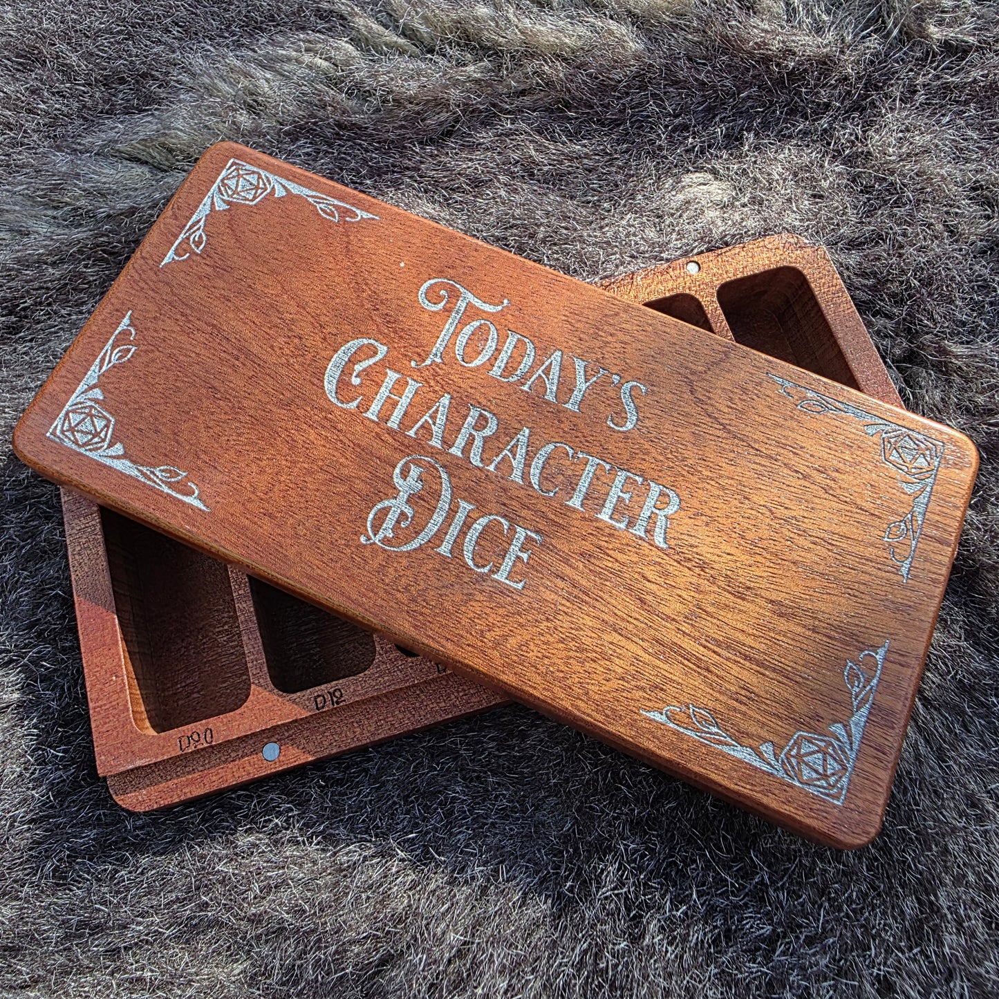 "Todays Character Dice" Sliding Dice Box