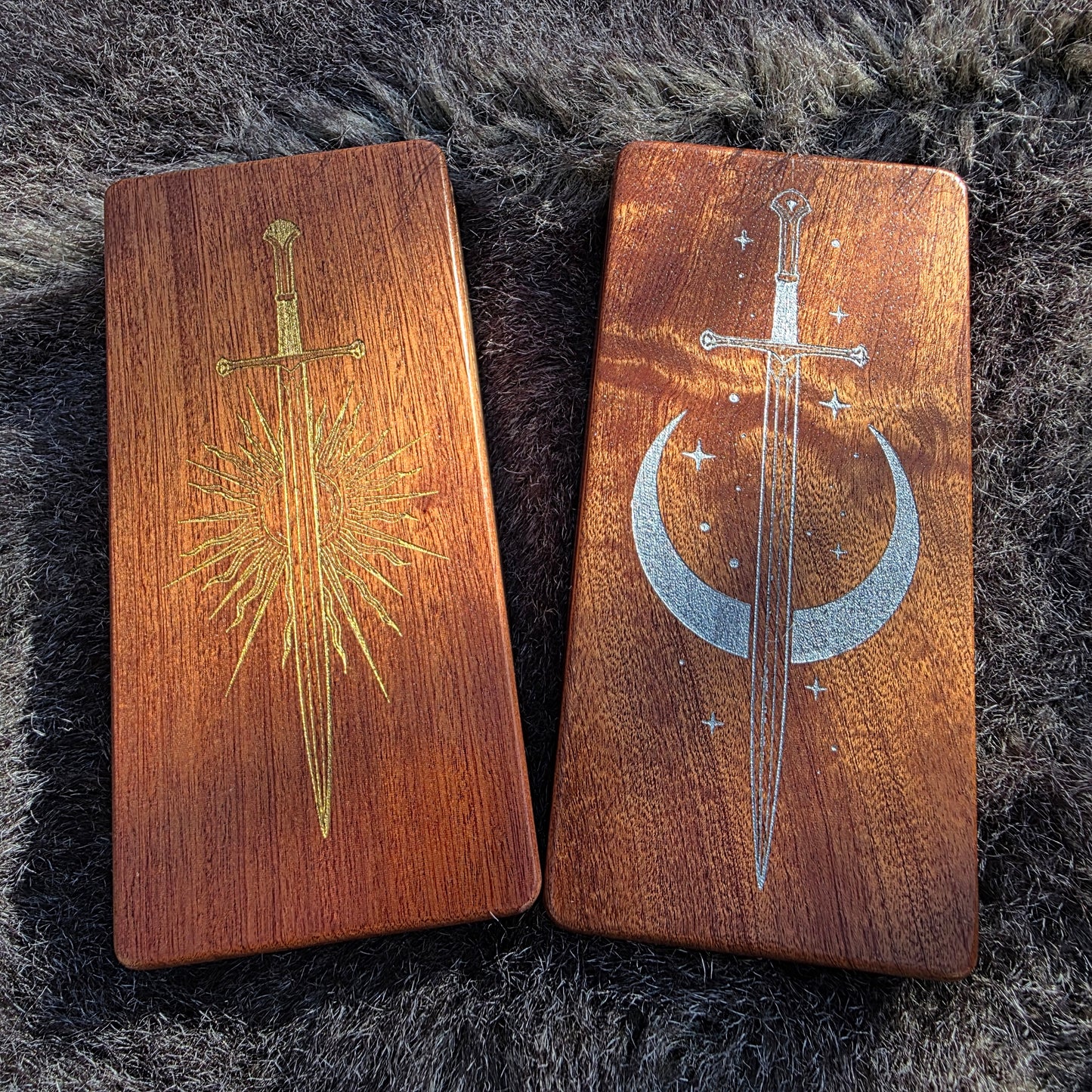 Moon Sword Sliding Dice Box