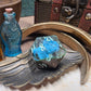 Dinosaur 30mm Chonk D20 - Bright Blue