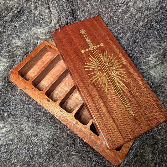 Sun Sword Sliding Dice Box