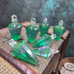Assassin's Delight Potion Bottle Dice Set (Green)
