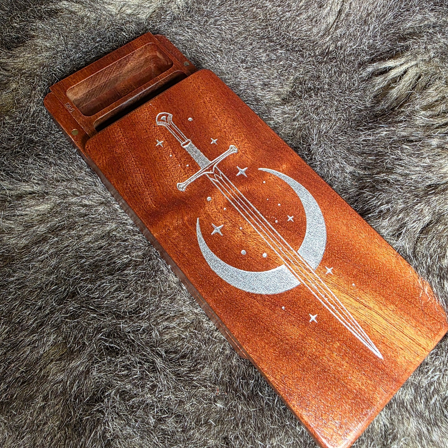 Moon Sword Sliding Dice Box
