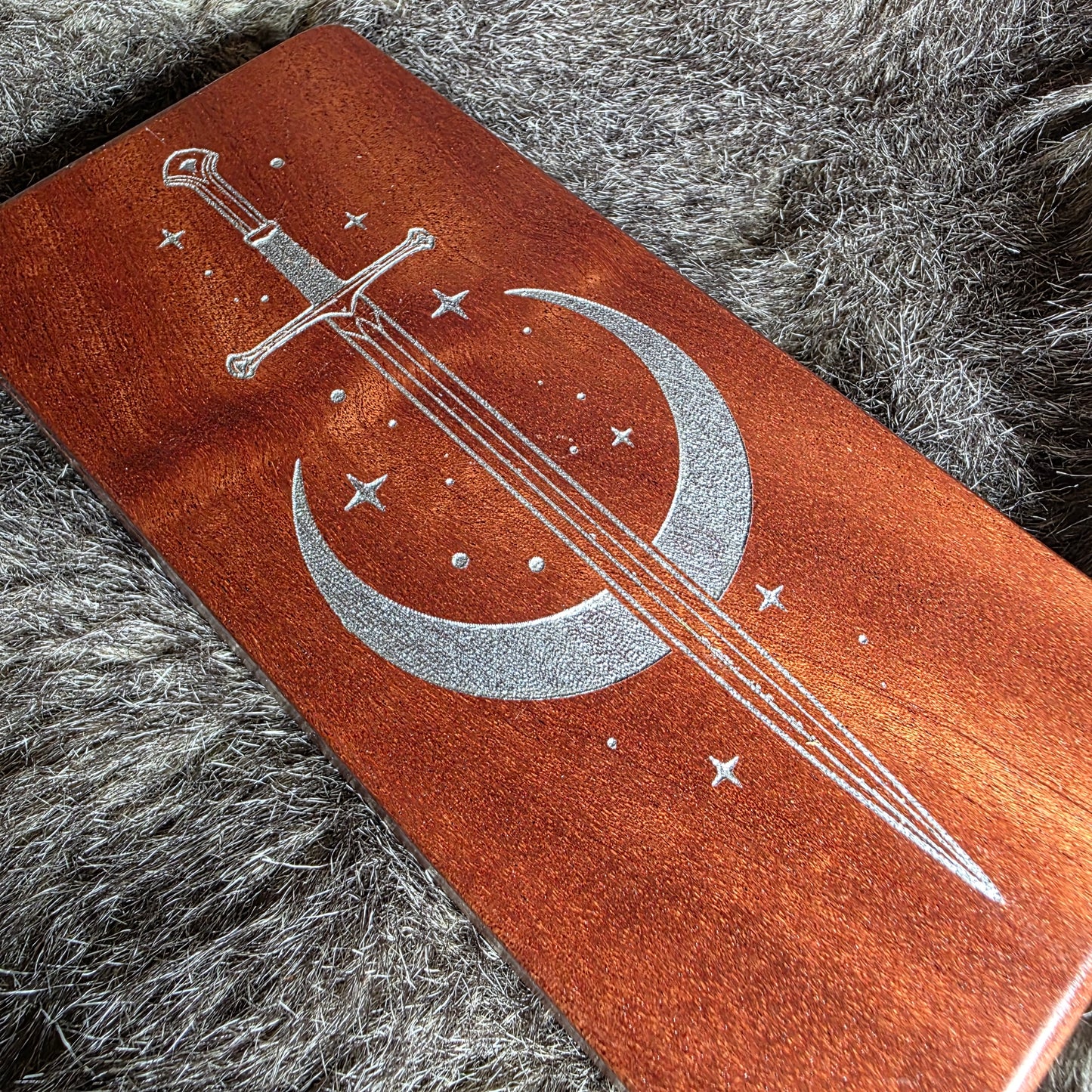 Moon Sword Sliding Dice Box
