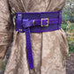 Dark Purple Scaled Hero Belt (to fit 34-42 inches)