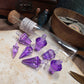 Fleetfoot Potion Bottle Dice Set (Purple)