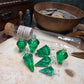 Assassin's Delight Potion Bottle Dice Set (Green)