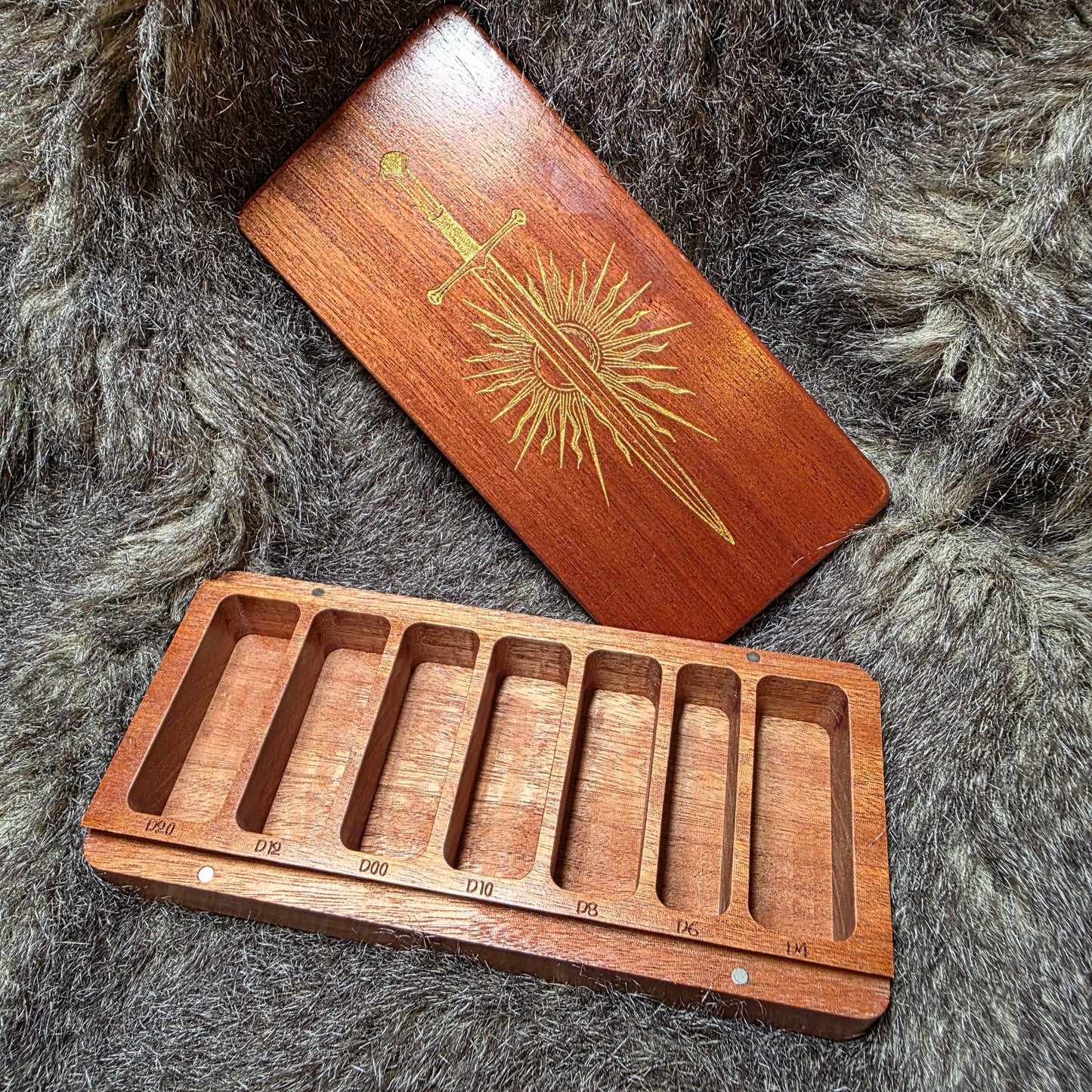 Sun Sword Sliding Dice Box