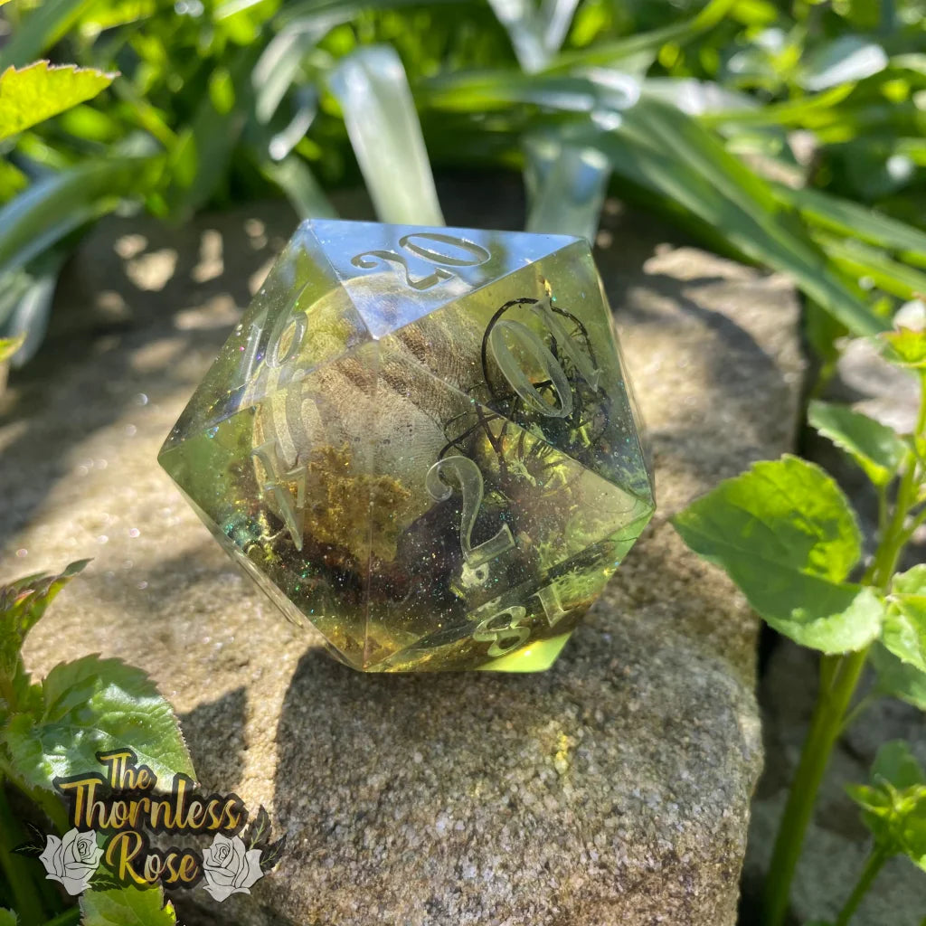 Watery Grave Goliath 50Mm D20 Handmade Dice