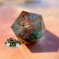 Axolotl D20 Purple Handmade Dice