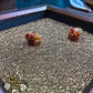 Brass Dragon Hide Colour Shifting Leather And Wood Dice Rolling Tray Wooden
