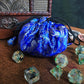 Brocade Bag Of Holding - Its Got Pockets! Blue Pouch