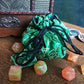 Brocade Bag Of Holding - Its Got Pockets! Green Pouch