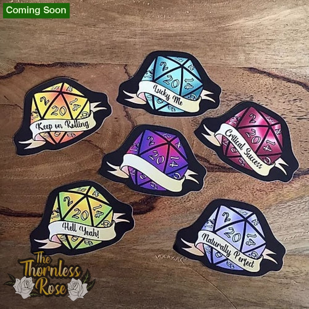 Critical Sticker Sets – The Thornless Rose