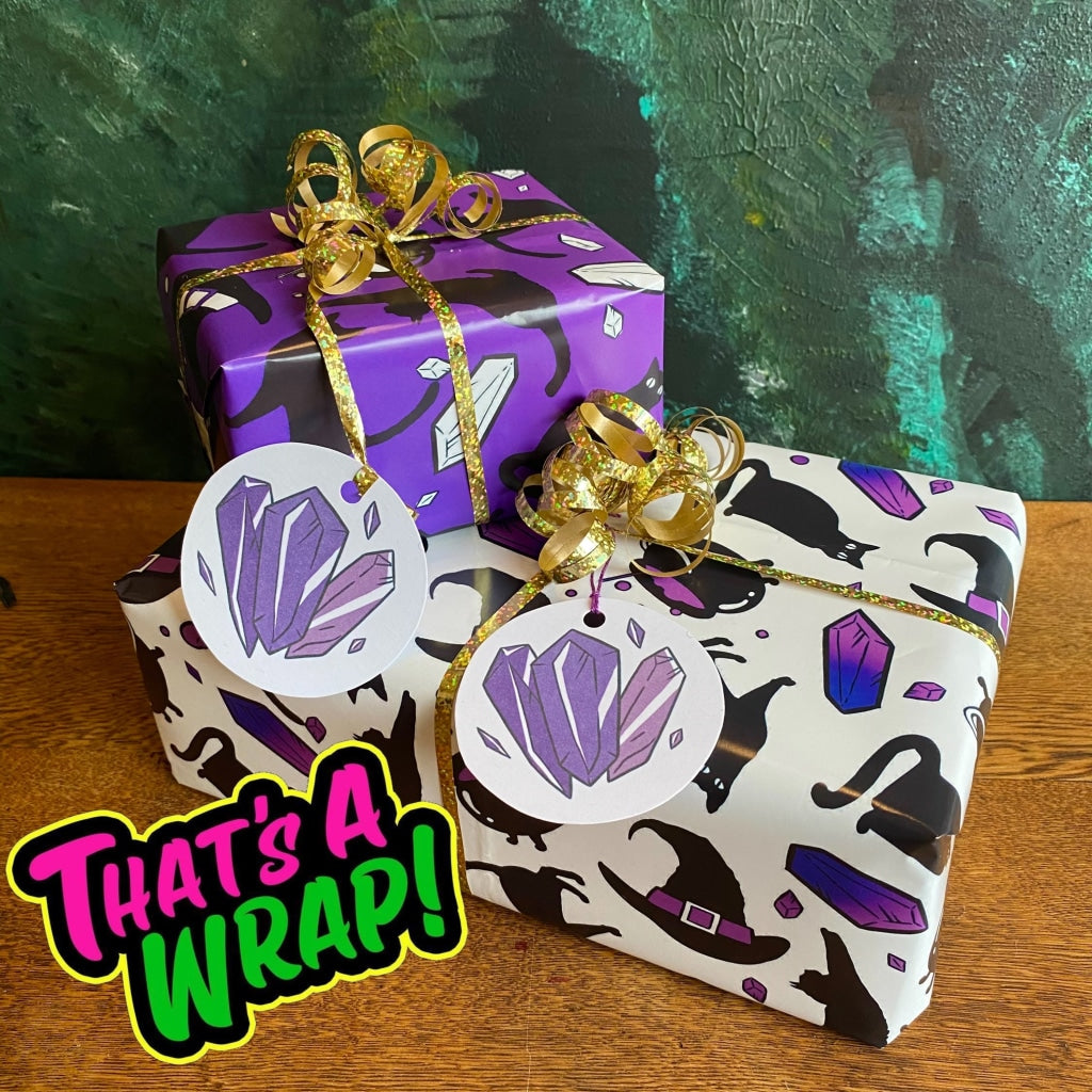 Crystals Candles And Cauldrons - Wrapping Paper