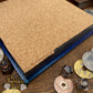Displacer Hide Colour Shifting Leather And Wood Dice Rolling Tray Slightly Imperfect Wooden