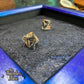 Displacer Hide Colour Shifting Leather And Wood Dice Rolling Tray Wooden