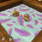 Falling Feathers Wood Dice Rolling Tray Wooden