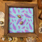 Falling Feathers Wood Dice Rolling Tray Wooden