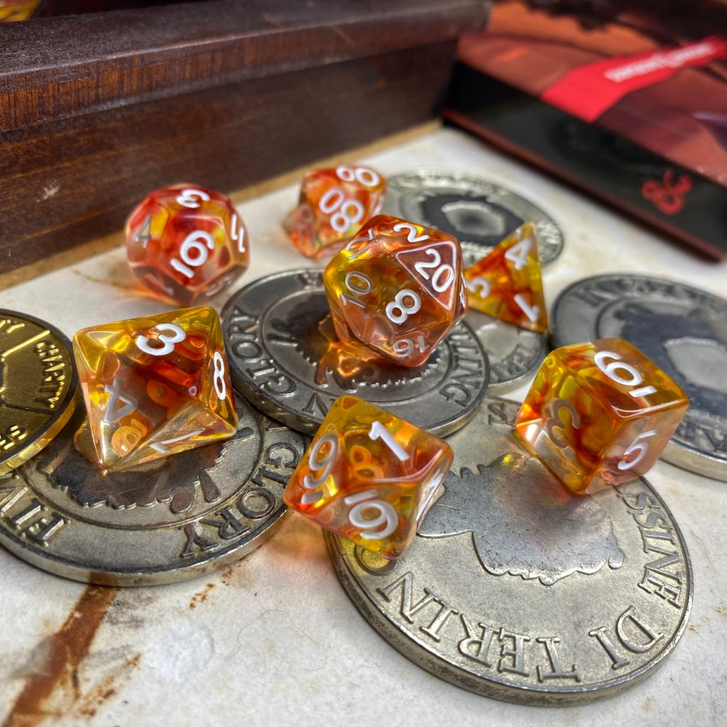 Flame Touch Standard Dice