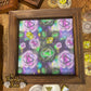 Galactic Dice Wood Rolling Tray Wooden