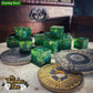 Gelatinous Cube (Single D6) Handmade Dice