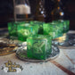 Gelatinous Cube (Single D6) Handmade Dice