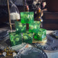 Gelatinous Cube (Single D6) Handmade Dice