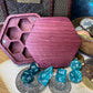 Purple Heart Hex Box - Plain