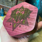 Purple Heart Hex Box - Scarab Beetle