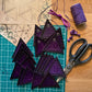 D20 Dice Bag Kit - Evil Queen : Nat 20 panels