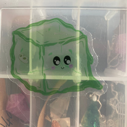 Gelatinous Cube Sticker
