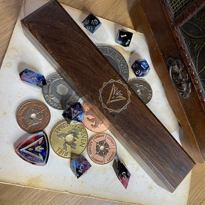 Monzo Wooden Dice Vault: Iconic