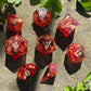 Red, Black, Gold 8 Piece Advantage Set