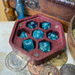 Purple Heart Hex Box - Scarab Beetle