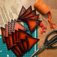 D20 Dice Bag Kit - Soul Orange : Blank panels
