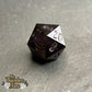 Magnetic Purple D20 Handmade Dice