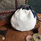 Plain Cotton Drawstring Pouches Cream Pouch