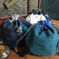 Plain Cotton Drawstring Pouches Pouch